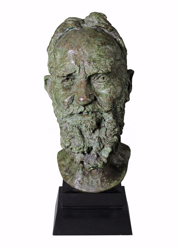 Sir Jacob Epstein - Second Portrait of George Bernard Shaw | MasterArt